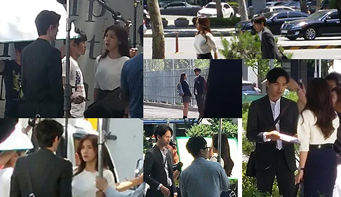 Keadaan lokasi syuting Ha Ji Won untuk drama The Time I Loved You, 7000 Days. ©couc-kimchi.com
