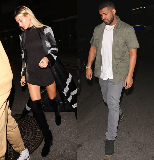 Drake Dan Hailey Baldwin Dua Kali Kencan Bareng Pasangan