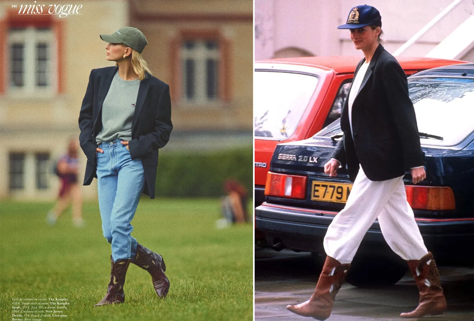 Gaya Tomboy dengan Boots Vintage