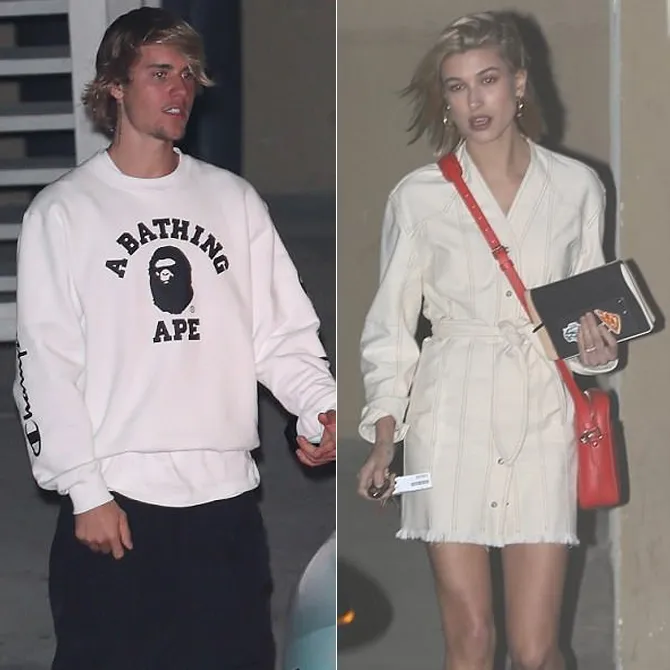 Jika biasanya Justin ke gereja bareng Selena, kini Hailey malah muncul © istimewa