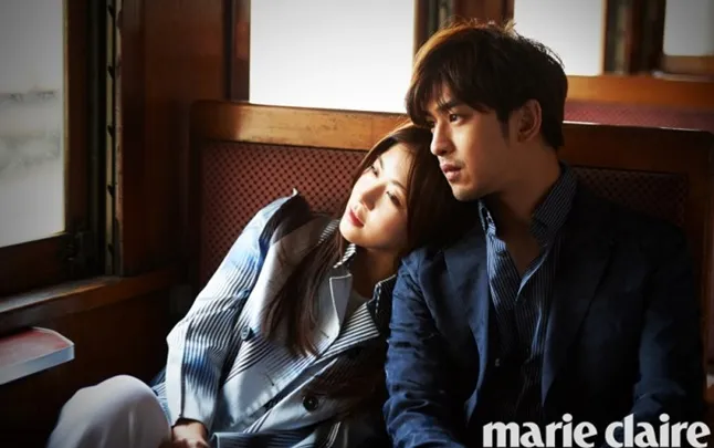 Ha Ji Won dan Chen Bolin pernah digosipkan pacaran © Marie Claire