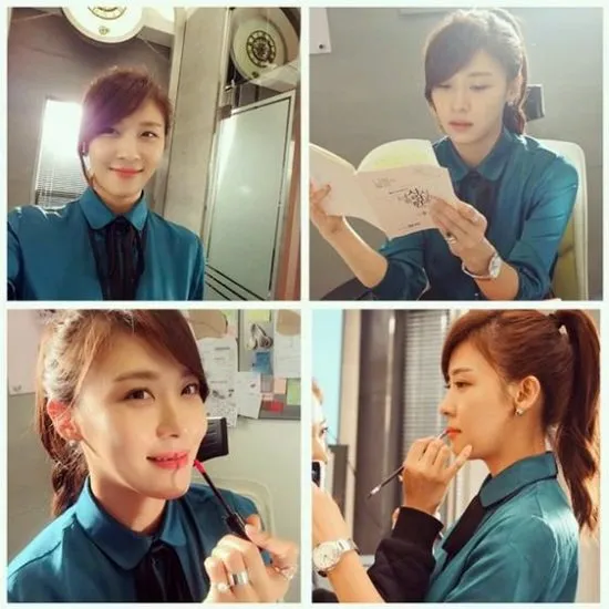 Ha Ji Won berikan semangat pada para fans. ©instagram Ha Ji Won