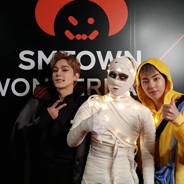 Chen, Baekhyun, dan Xiumin © SMTOWN