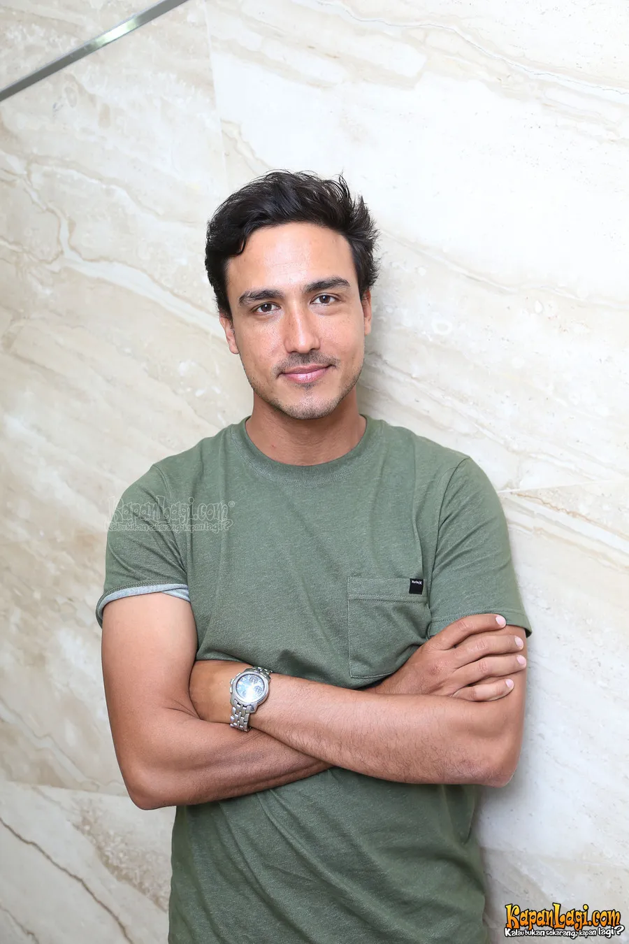 Hamish Daud, jadi lawan main Chelsea Islan dalam I FINE THANK YOU LOVE YOU © KapanLagi.com®/Agus Apriyanto