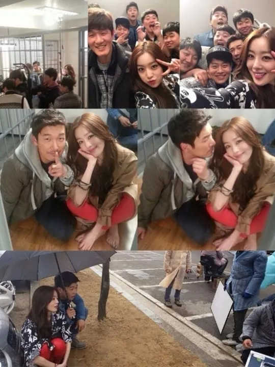 Sunhwa tengah syuting di penjara. ©soompi.com