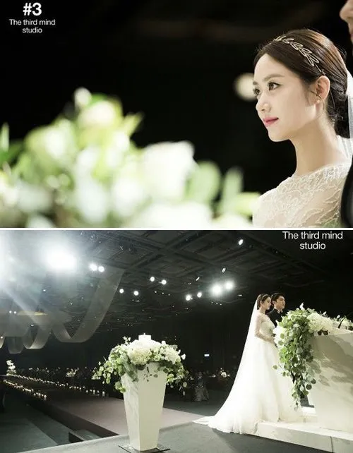 Momen sakral pernikahan Han Groo. © hancinema.net