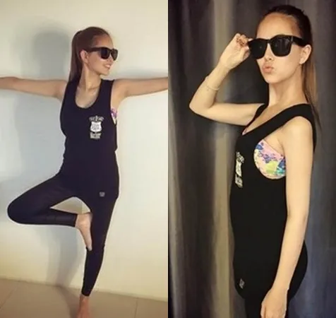 Hannah Quinlivan saat memamerkan kehamilannya di Facebook. ©lollipop.sg