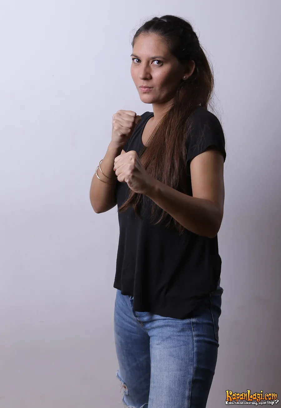 Hannah Al Rashid mengakui bahwa dirinya memang galak di dunia nyata. ©KapanLagi.com®/Agus Apriyanto