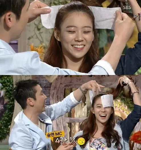 Han Seung Yeon memiliki kepala yang begitu mungil. ©soompi.com