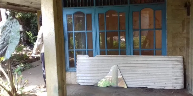 Rumah di Depok diduga untuk pemujaan setan ©Merdeka.com/Nur Fauziah