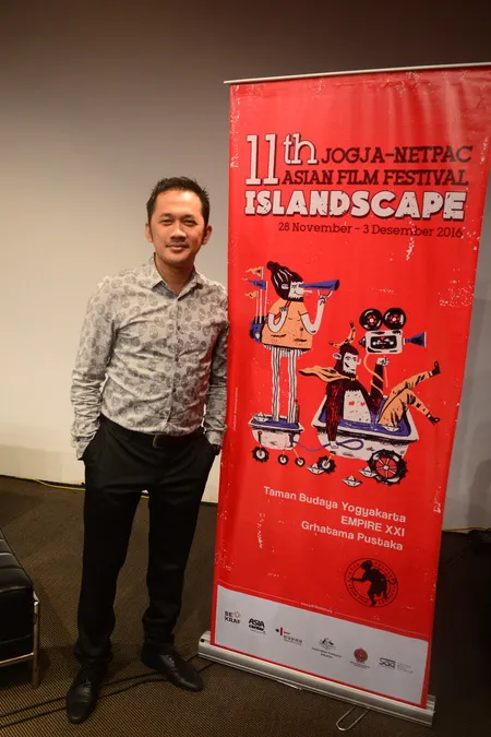 Hanung Bramantyo menanggapi positif sistem box office terintegrasi yang dikembangkan oleh Bekraf © KapanLagi.com®/Bayu Herdianto