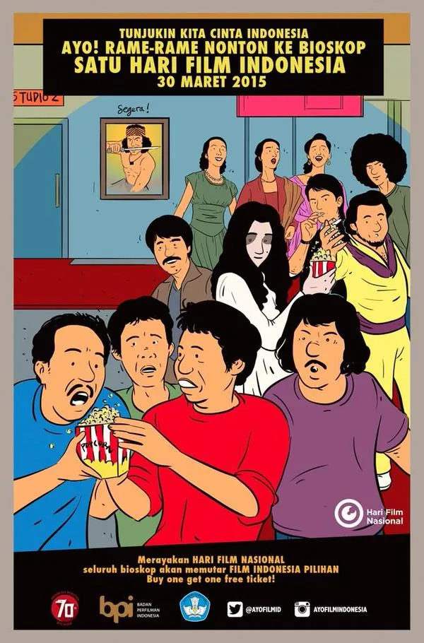 Dukung perfilman nasional, jangan lewatkan promo buy 1 get 1 di bioskop kesayanganmu/©21cineplex.com