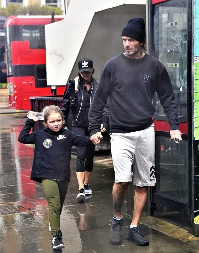 Haper tunjukkan wajah cemberut yang menggemaskan © via dailymail.co.uk