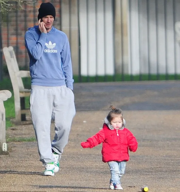 Harper Seven Beckham @ dailymail.co.uk