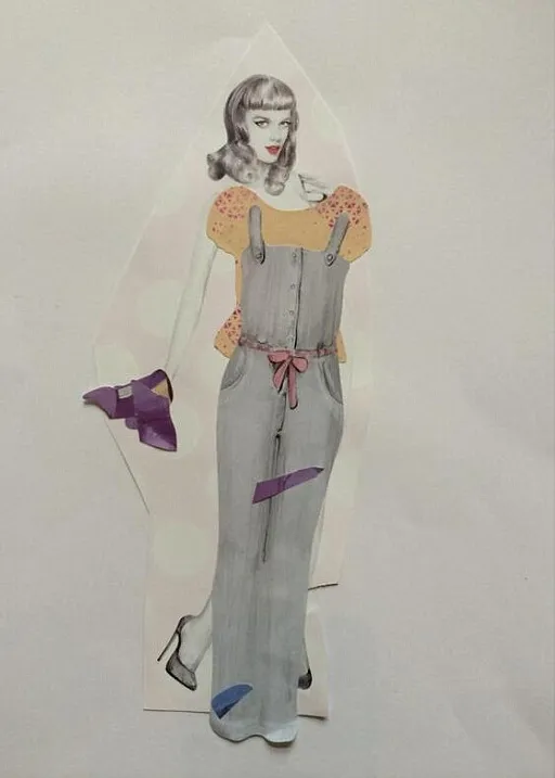 Hasil karya Harper @ Twitter/Victoria Beckham