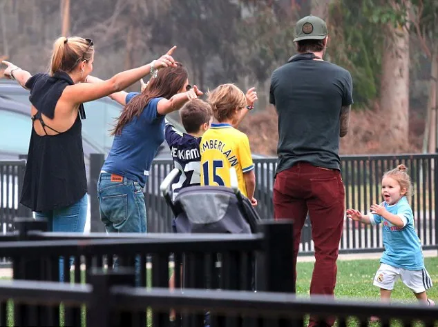 Harper Seven Beckham @ dailymail.co.uk