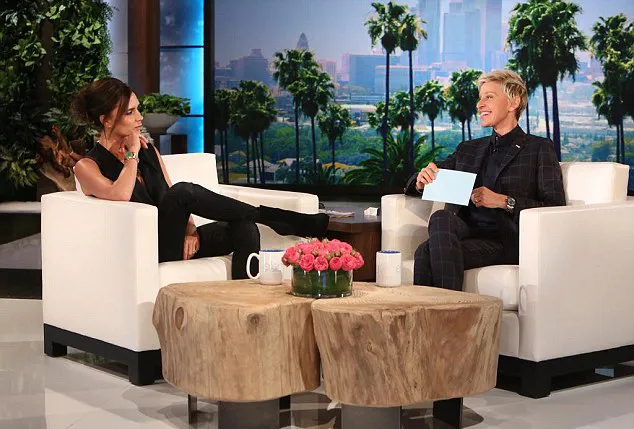 Victoria ungkap jika Harper adalah gadis yang tomboy @ Ellen
