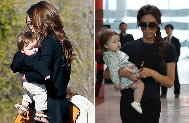 Koleksi sepatu Harper Seven Beckham @ dailymail.co.uk