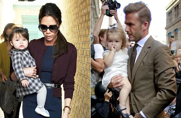 Koleksi sepatu Harper Seven Beckham @ dailymail.co.uk