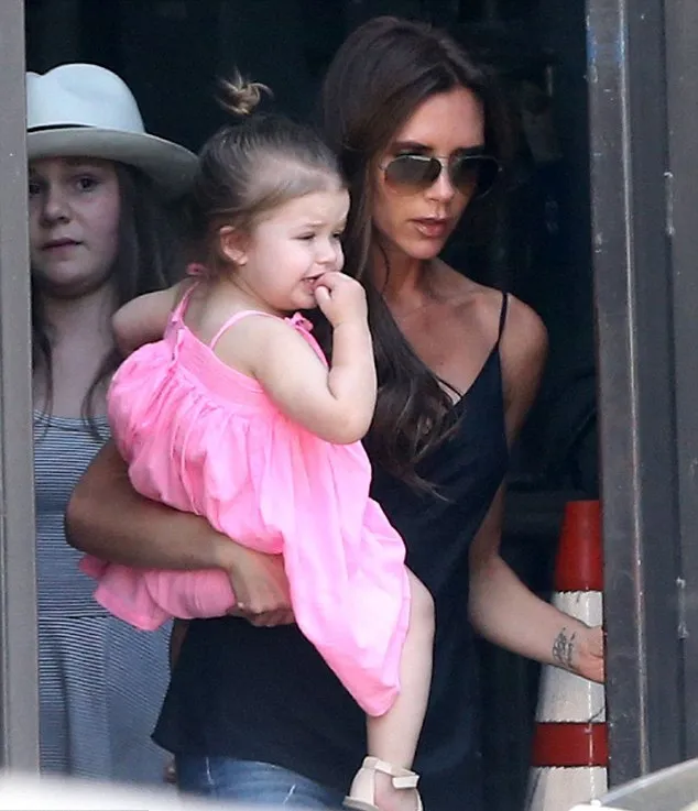 Harper Seven Beckham @ dailymail.co.uk
