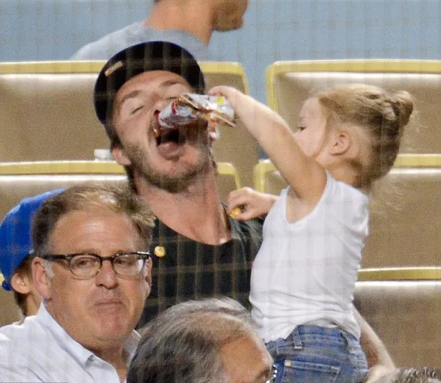 Harper Seven Beckham @ dailymail.co.uk
