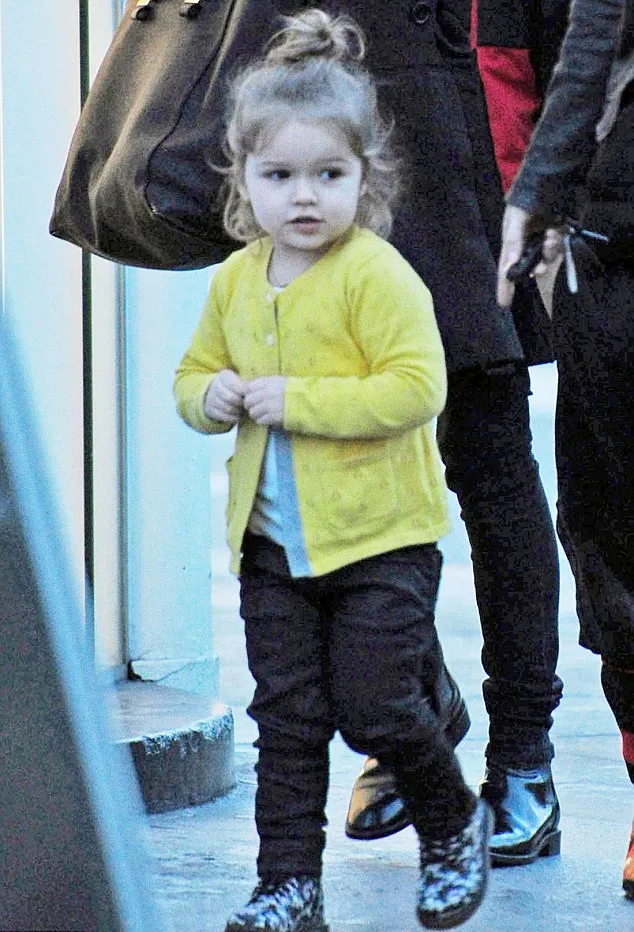 Harper Seven Beckham @ dailymail.co.uk