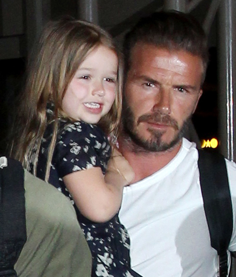 David Beckham Tak Ingin Potong Rambut Harper Kenapa Sih