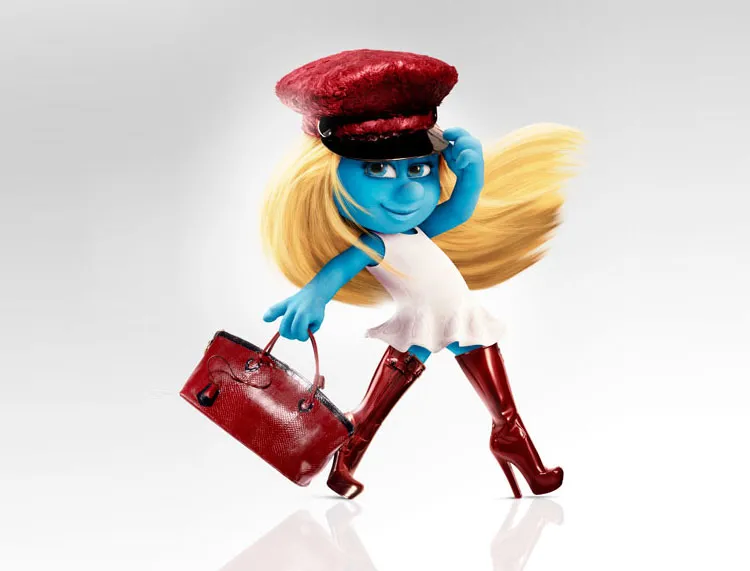 Katy Perry kembali isi suara Smurfette dalam THE SMURFS 2 | Foto: designyoutrust.com -