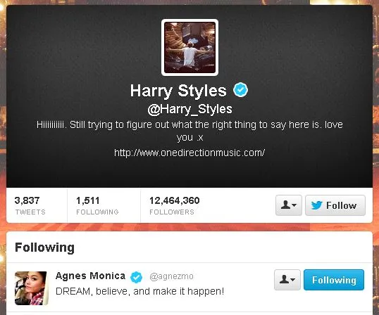 Twitter Harry Styles