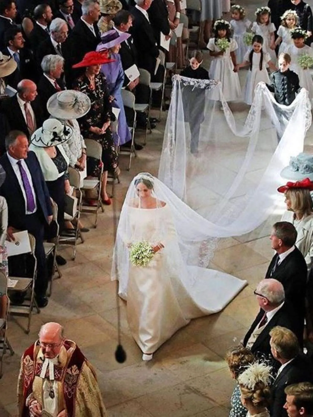 Ayah Meghan Markle merasakan emosi yang hadir saat itu © AFP