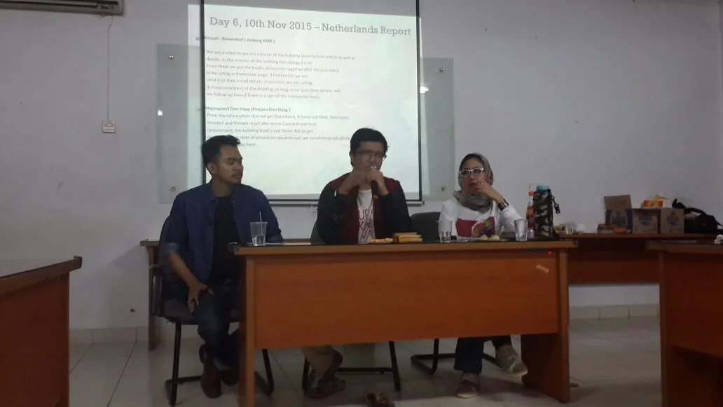 Suasana workshop film HATTA. (dok. Hendra Gunawan)