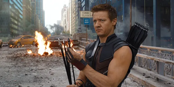 Hawkeye (diperankan Jeremy renner) resmi dipastikan tampil di CAPTAIN AMERICA: CIVIL WAR © Marvel