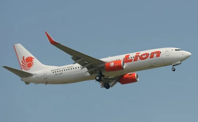 Pesawat Lion Air kode JT610 tujuan Pangkal Pinang jatuh di Perairan Tanjung Karawang, Jawa Barat © AFP