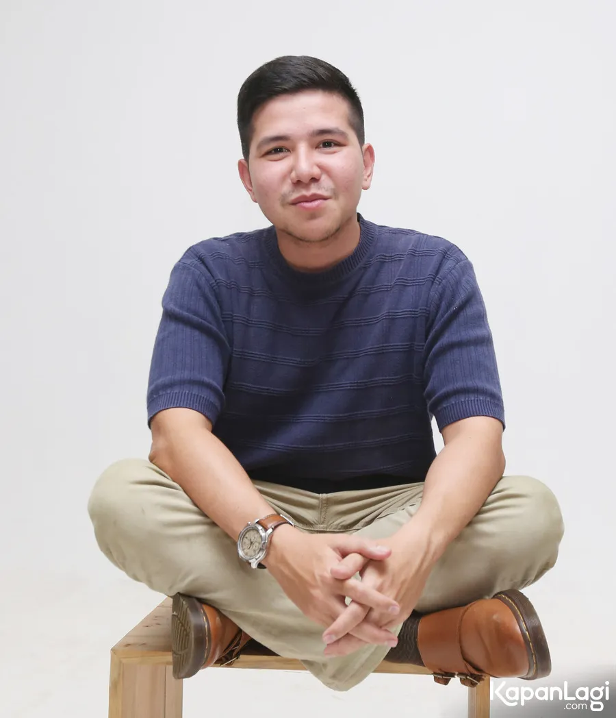 Haykal Kamil baru saja melamar Tantri Namirah. ŠKapanLagi.com/Budy Santoso