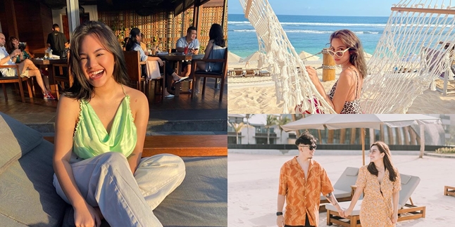 10 Artists Enjoying Vacation in Bali Despite the Pandemic, Millendaru Celebrates Birthday - Shafa Harris Hangs Out at Beach Club