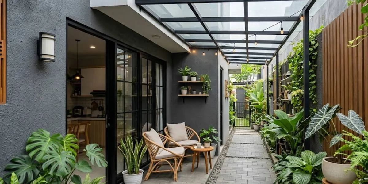 10 Functional Minimalist Canopy Ideas That Make the Side Area of Your House More Comfortable