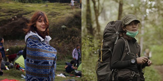 Different from Most Female Celebrities, Here are 10 Photos of Adinda Thomas When Hiking - Once a Solo Backpacker