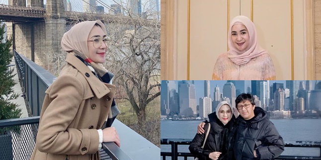 10 Portraits of Andre Taulany's Wife Who Has Decided to Wear Hijab, Making the Heart Warm - Still Stylish