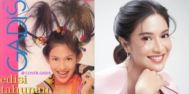 10 Old Photos of Celebrities When They Were GADIS Sampul, Desy Ratnasari and Krisdayanti Caught Attention - Cute Krisdayanti