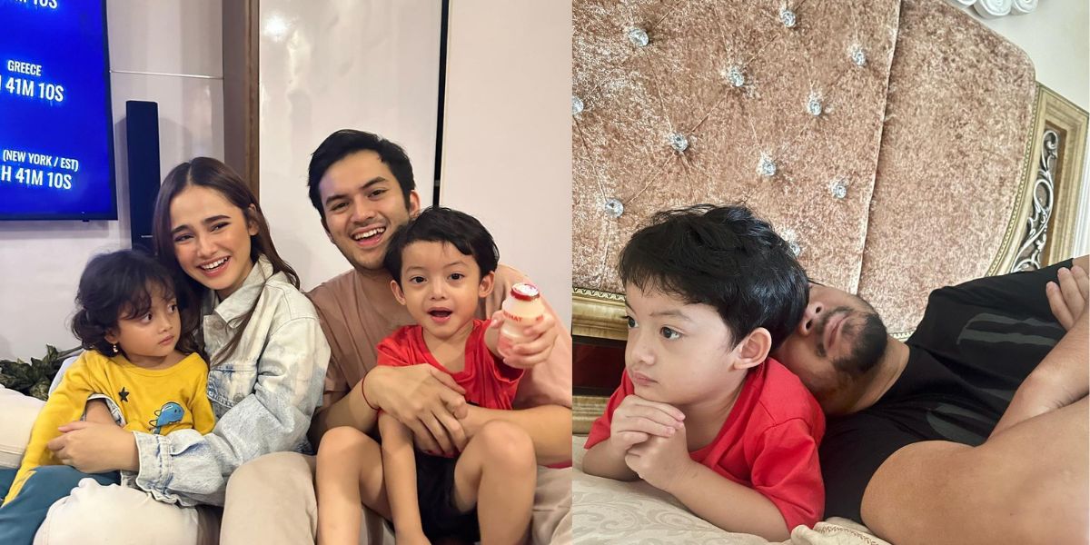 10 Potret Kenzie, Rizky Nazar's Nephew, Who is Growing Up Handsome