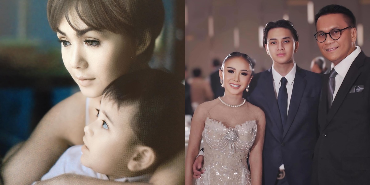 10 Photos of Yuni Shara with Cavin Over Time, Now the Eldest is 22 Years Old