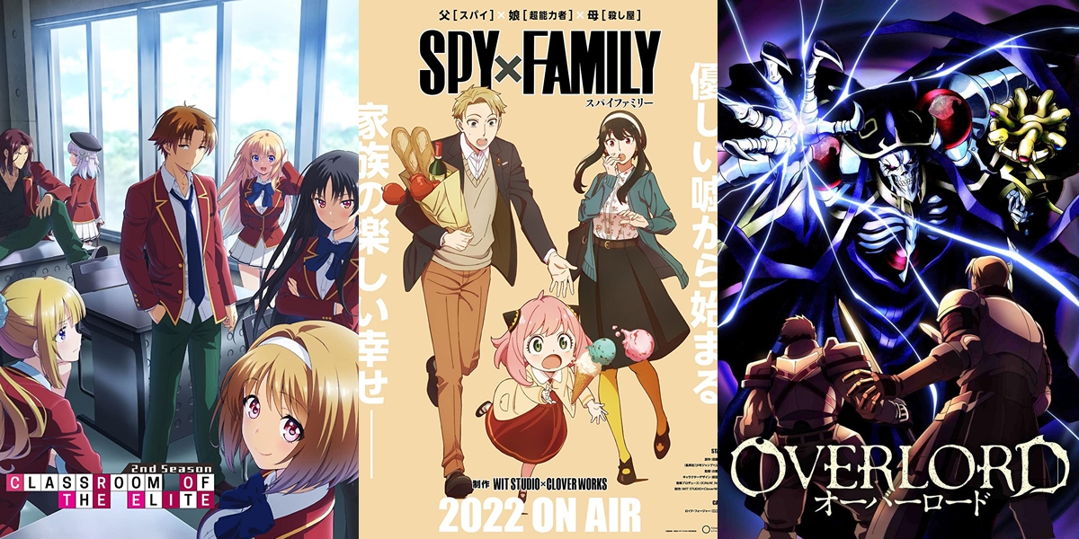 20 Latest Popular Anime Recommendations 2022, Can Be Entertainment on Weekend