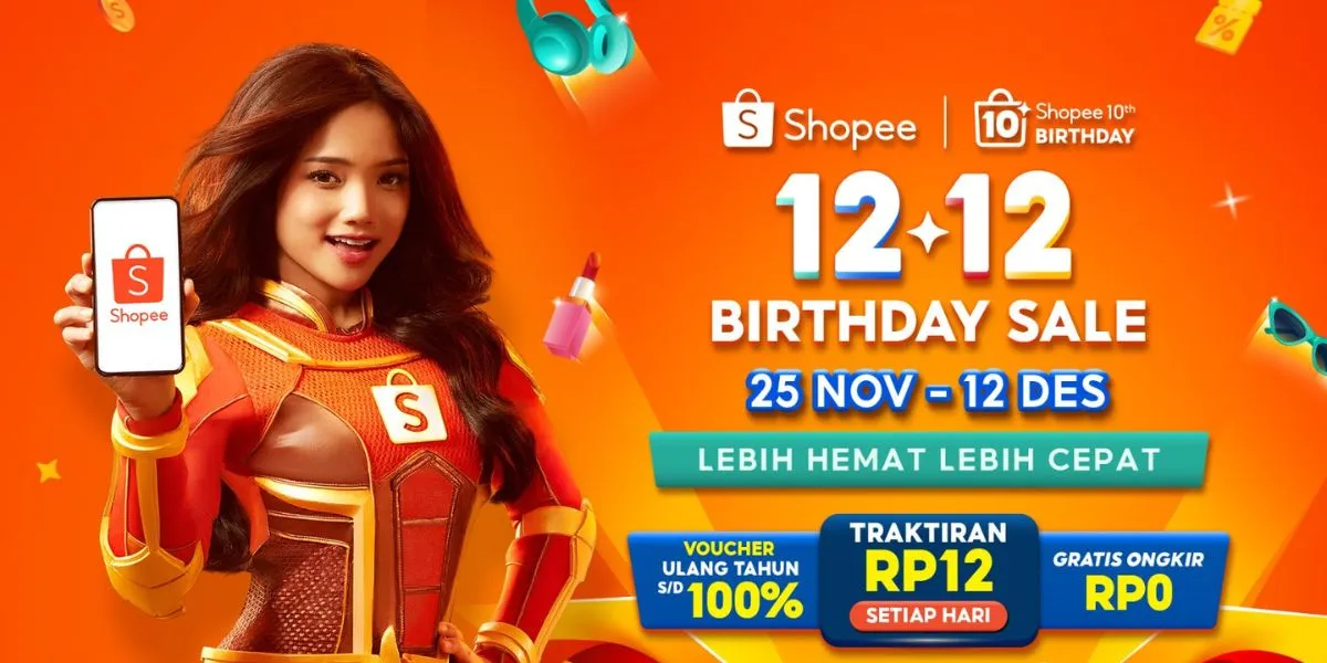 10 Years of Shopee! 12.12 Birthday Sale Campaign Celebrates More Festively with Fuji