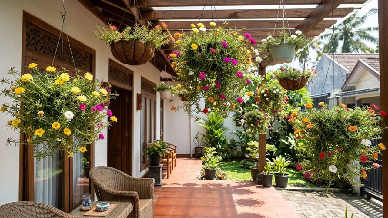10 Hanging Plants to Reduce the Scorching Impression on the Terrace, a Solution to Face Hot Weather