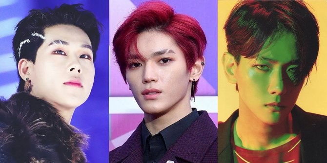 11 Tough-Looking Male K-Pop Idols with Split Eyebrows, Including Jooheon Monsta X, Taeyong NCT, and Baekhyun EXO