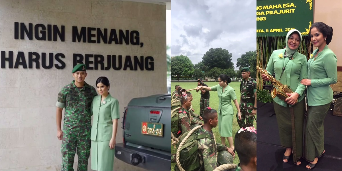 11 Portraits of Annisa Pohan Remembering Herself as a Persit Mother, Beautiful in Uniform