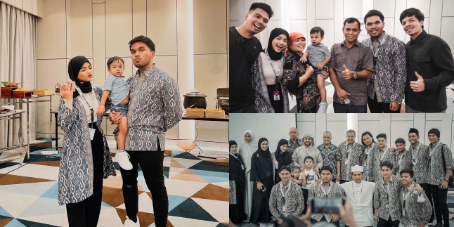 11 Photos of Thariq Halilintar and Fuji Going to Umrah Together, Wearing Hijab Makes People Stunned - Thofu is Directly Prayed to the KUA After Returning