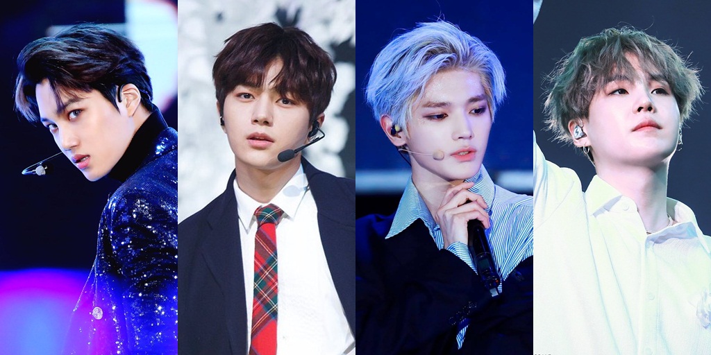 12 K-POP Idols with Bad Boy Charms and Can Make You Swoon: Kai EXO - Suga BTS