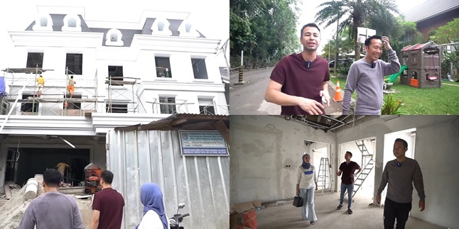 12 Potret Detail Raffi Ahmad's Almost Finished New Palace, Combining 8 Houses - The Price of the Car Lift is Revealed