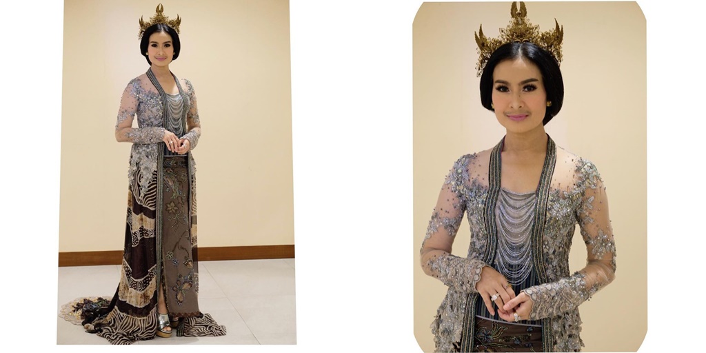 12 Beautiful Photos of Iis Dahlia Wearing Kebaya and Crown on Her Head, Flooded with Praise - Called the Queen of Indramayu